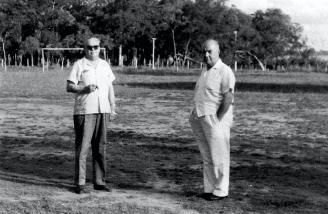 Carlos R. Centurión y Gustavo González, San Bernardino, 1963. Cortesía