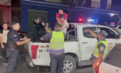 Los militares fueron detenidos y puestos a disposición del Ministerio Público. Foto: Captura de pantalla.