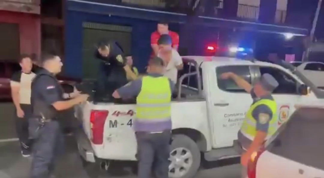 Los militares fueron detenidos y puestos a disposición del Ministerio Público. Foto: Captura de pantalla.