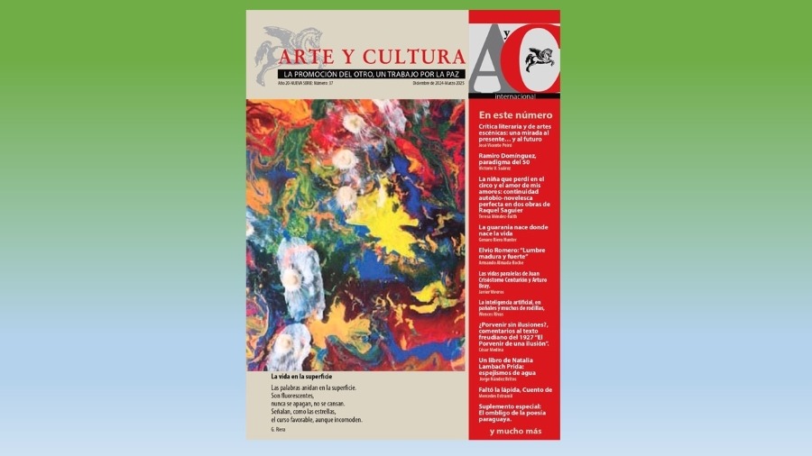 Portada de la revista "Arte y Cultura Internacional". Cortesía