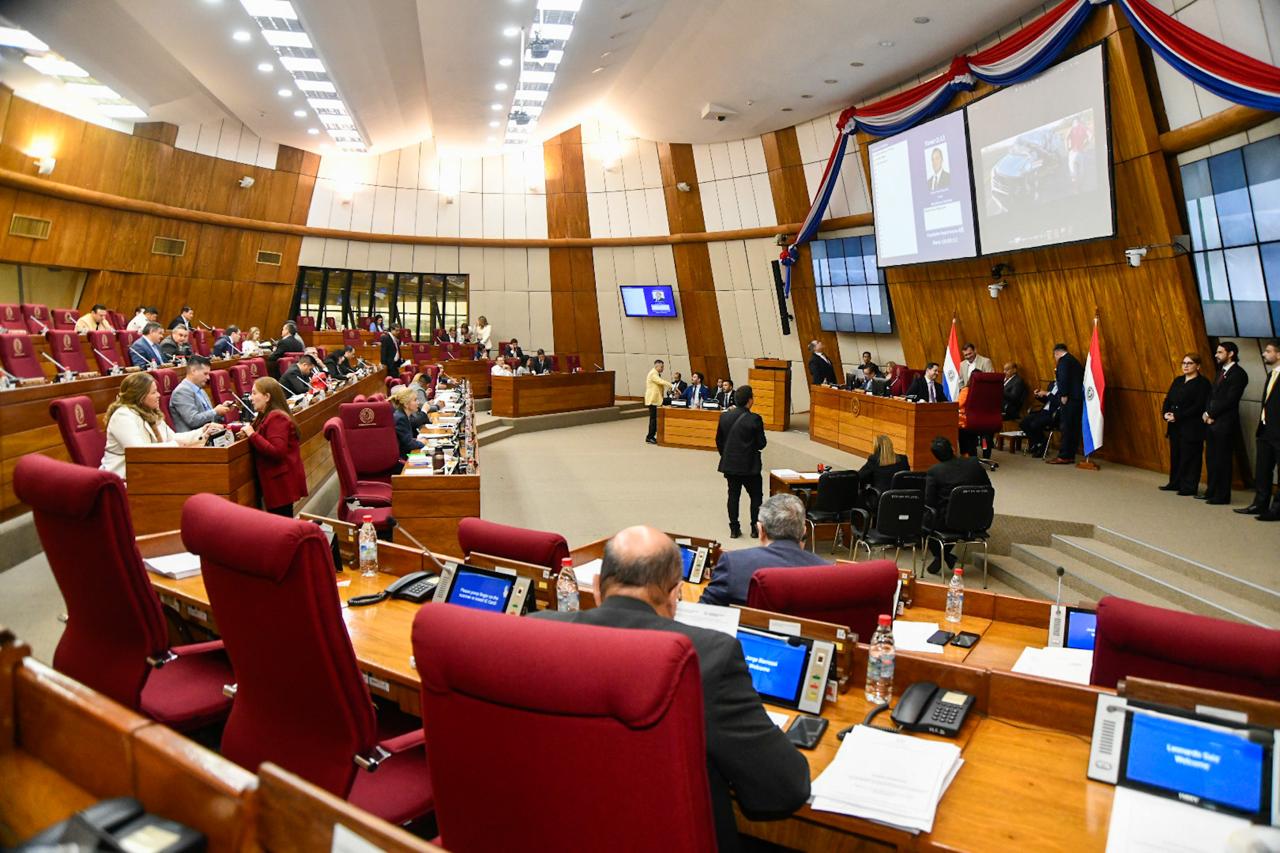 Sesión de la Cámara de Diputados. Foto: Gentileza.