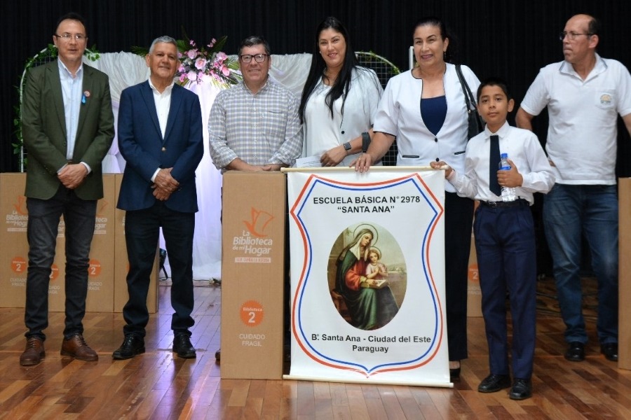 "Un pacto con la lectura" en Ciudad del Este. Cortesía