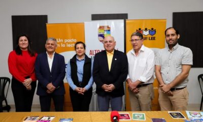 Lanzamiento del programa "Un pacto con la lectura" en Ciudad del Este. Cortesía