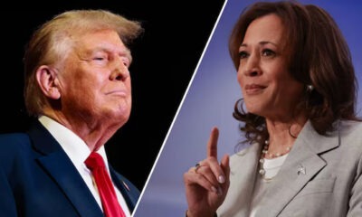 Donald Trump y Kamala Harris. Foto: Infobae.