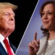 Donald Trump y Kamala Harris. Foto: Infobae.