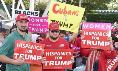 Hispanos a favor de Trump en Miami. Foto: Infobae. (AFP)