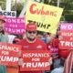 Hispanos a favor de Trump en Miami. Foto: Infobae. (AFP)