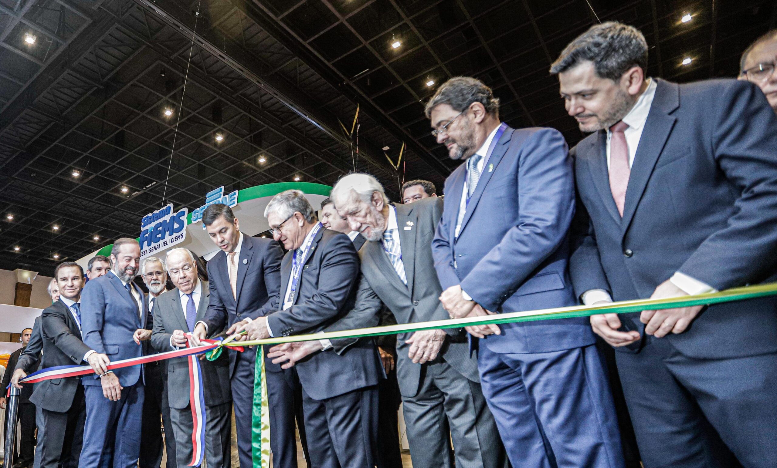 Apertura oficial de la 15ª Expo Paraguay Brasil. Foto: Gentileza.