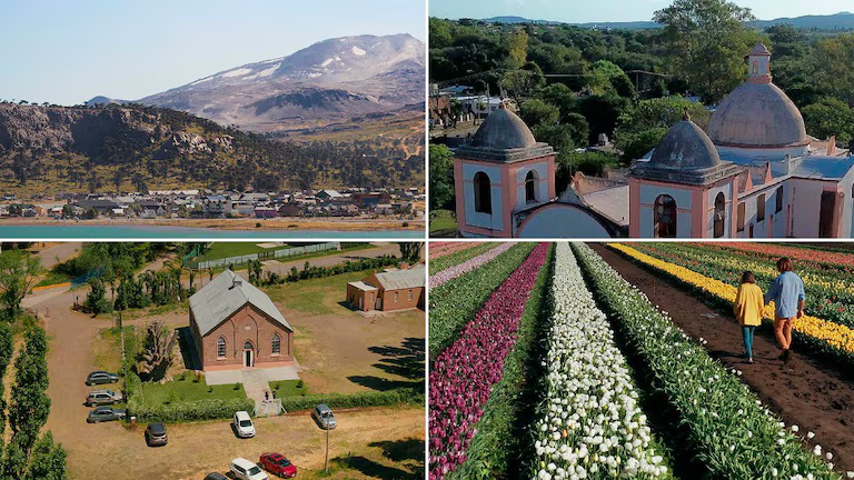 Gaiman, Trevelín y Caviahue-Copahue, entre los destinos destacados de Argentina. Foto: Infobae.