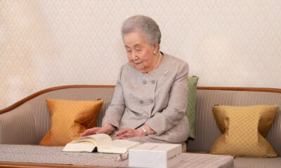 Yuriko, tía abuela del emperador Naruhito. Foto: Infobae.