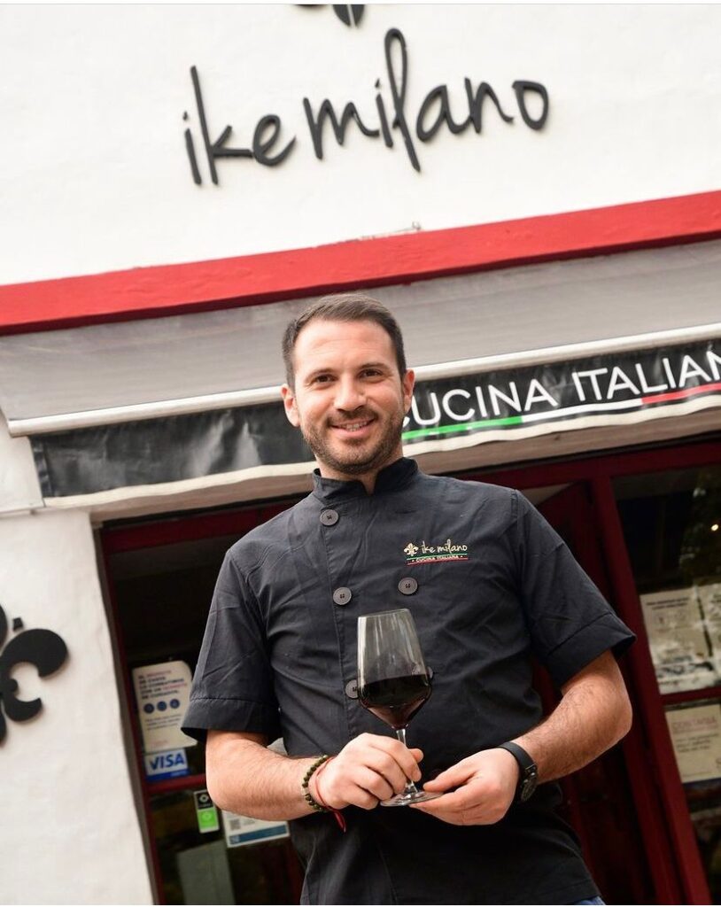 Chef italiano Alberto Giordano. Foto: Gentileza. 