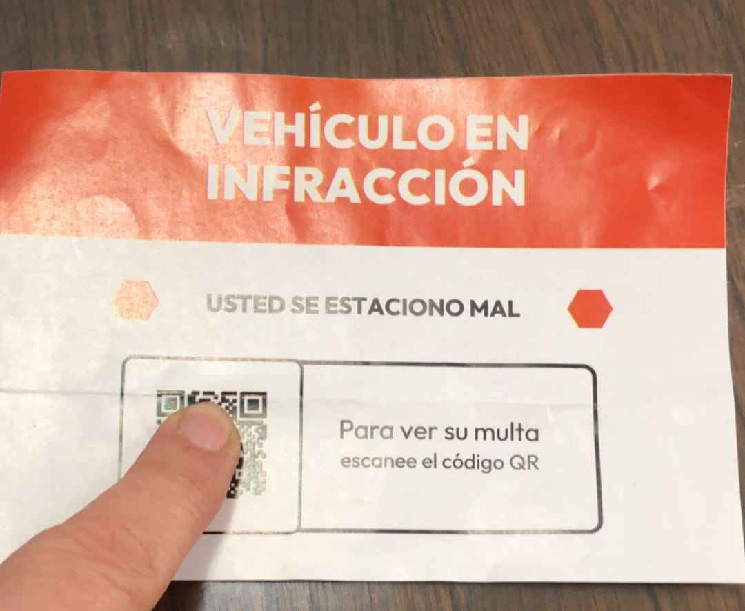 Nueva modalidad de estafa con supuestas infracciones. Foto: Gentileza.