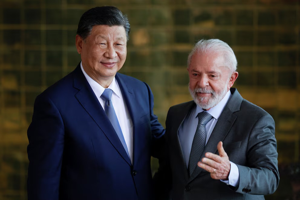 Xi Jinping y Lula da Silvia. Foto: Infobae.