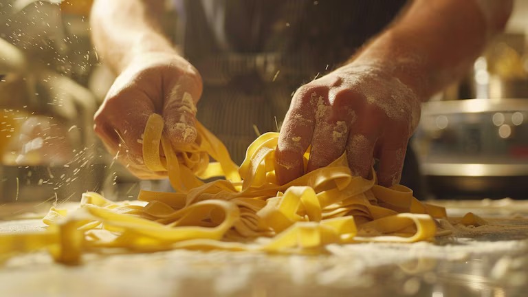 Fideos. Foto: Infobae.