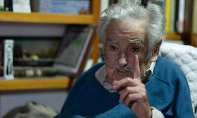 José Mujica brindó una entrevista en su chacra en Montevideo (Eitan ABRAMOVICH/AFP)