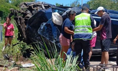 Cuatro personas fallecieron en accidente sobre la ruta Luque-San Bernardino. Foto: Gentileza.