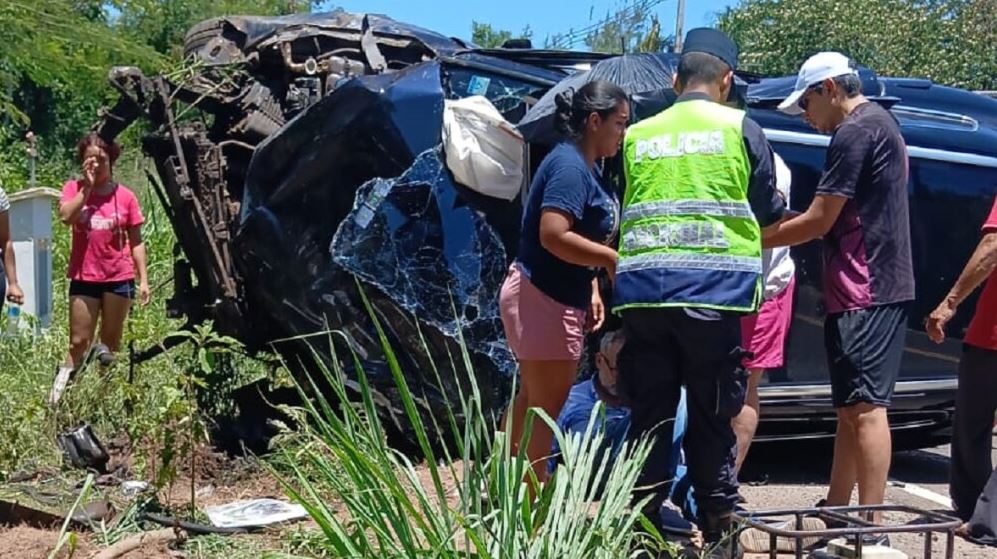 Cuatro personas fallecieron en accidente sobre la ruta Luque-San Bernardino. Foto: Gentileza.