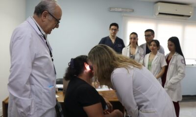 La consulta se realiza por orden de llegada, permitiendo a los pacientes acceder a un control dermatológico que podría ser crucial en la detección temprana del cáncer de piel. Foto: Gentileza.