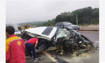 Accidente fatal en Caacupé. Foto: Gentileza.