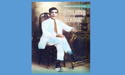 Portada del libro de Arnaldo Meza Colmán, "Emiliano rekove" (Línea de Tiempo). Cortesía