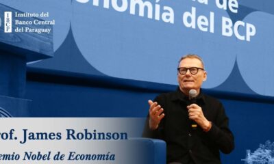 James Robinson, Premio Nobel de Economía. Foto: Gentileza.