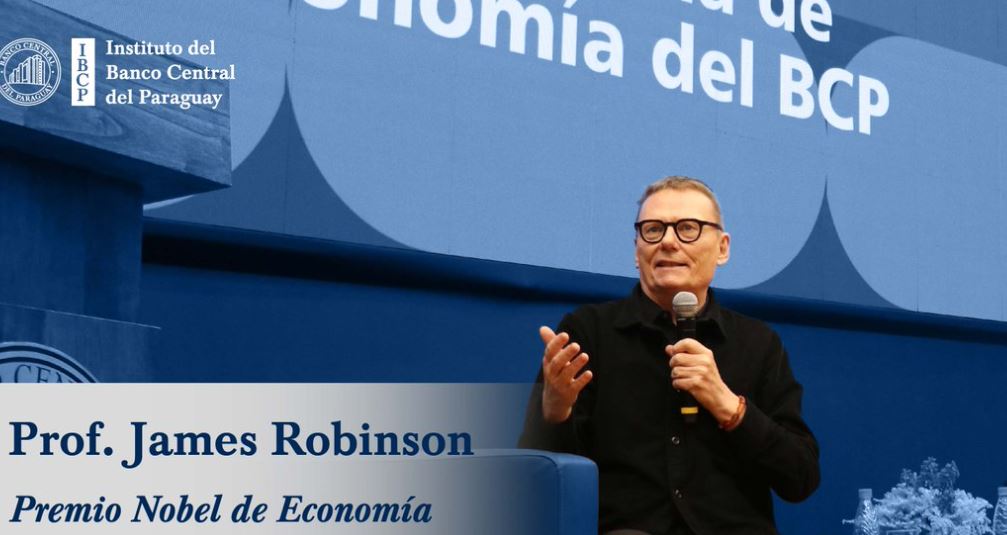 James Robinson, Premio Nobel de Economía. Foto: Gentileza.