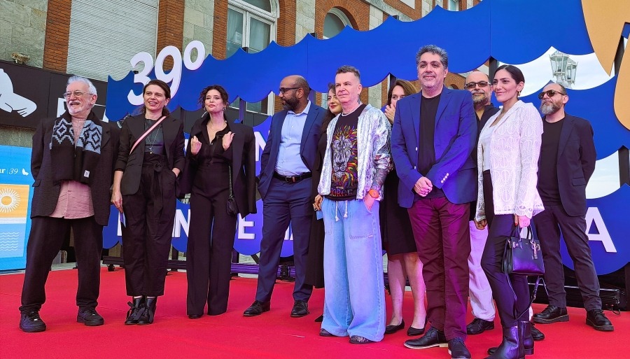 Día de apertura del Festival de Cine de Mar del Plata. Cortesía