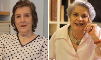 Mabel Causarano y Milda Rivarola. Cortesía