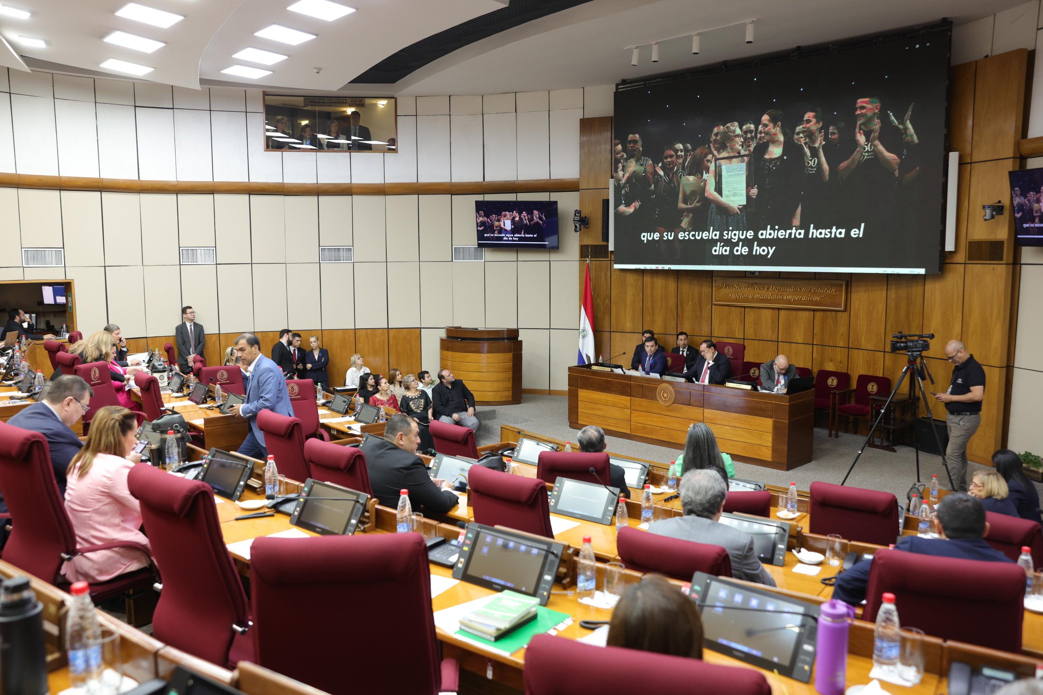 Sesión extra del Senado. Foto: Gentileza.