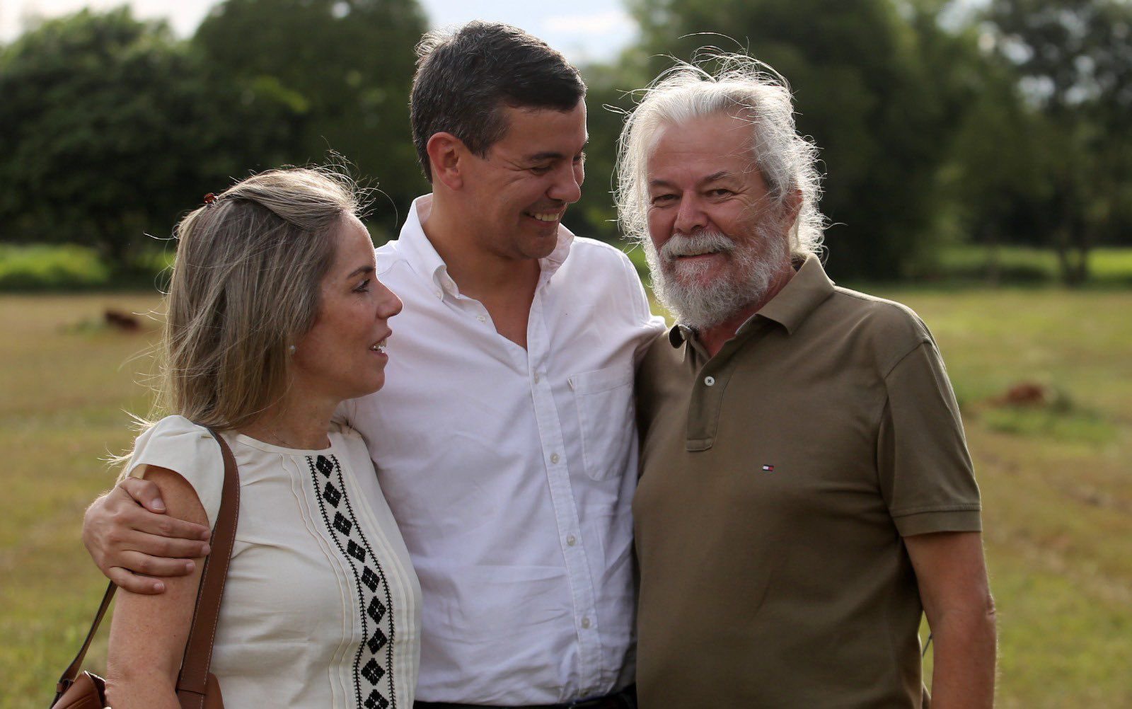 Leticia Ocampo, Santiago Peña y Koki Ruíz Pérez. Foto: Gentileza.