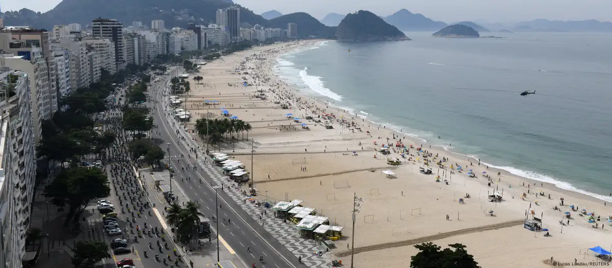 Playa Copacabana, Río de Janeiro. Foto: DW