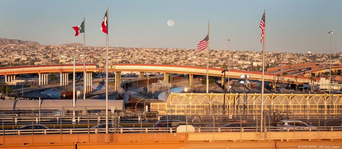 Frontera entre México y Estados Unidos. Foto: DW.