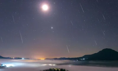 Lluvia de meteoritos de las Gemínidas. Foto archivo. DW.