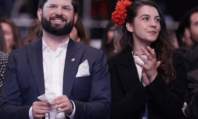 Gabriel Boric y Paula Carrasco. Foto: El País.