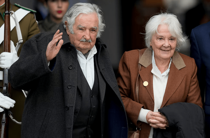 José "Pepe" Mujica y Lucía Topolansky. Foto: Infobae.