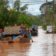 Inundación en Bolivia. Foto: Infobae.