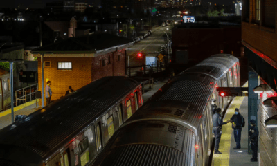 Vagones de trenes en Nueva York. Foto: Infobae.