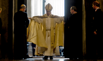 El Papa abrirá las puertas de la Basílica, con motivo del inicio del Jubileo 2025. Foto: Infobae.