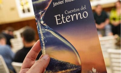 Portada del libro "Cuentos del eterno", de Javier Machuca (La Mancha). Cortesía