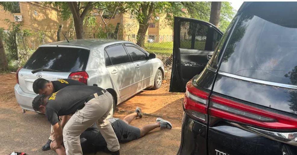 Tras este procedimiento un hombre fue detenido. Foto: Gentileza.