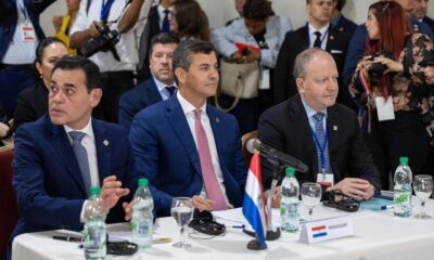 Santiago Peña en la Cumbre del Mercosur. Foto: Gentileza.