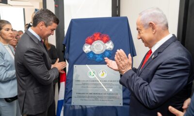 Reapertura de la embajada paraguaya en Jerusalén. Foto: Gentileza.