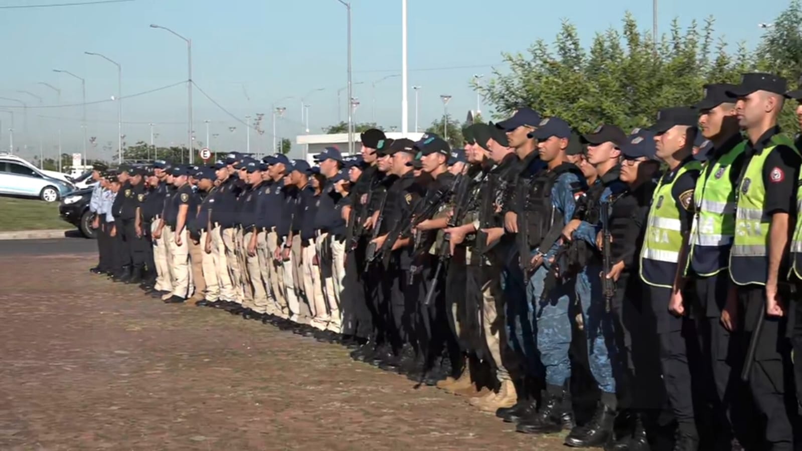 Egresaron 5.000 agentes para reforzar seguridad. Foto: El Nacional.