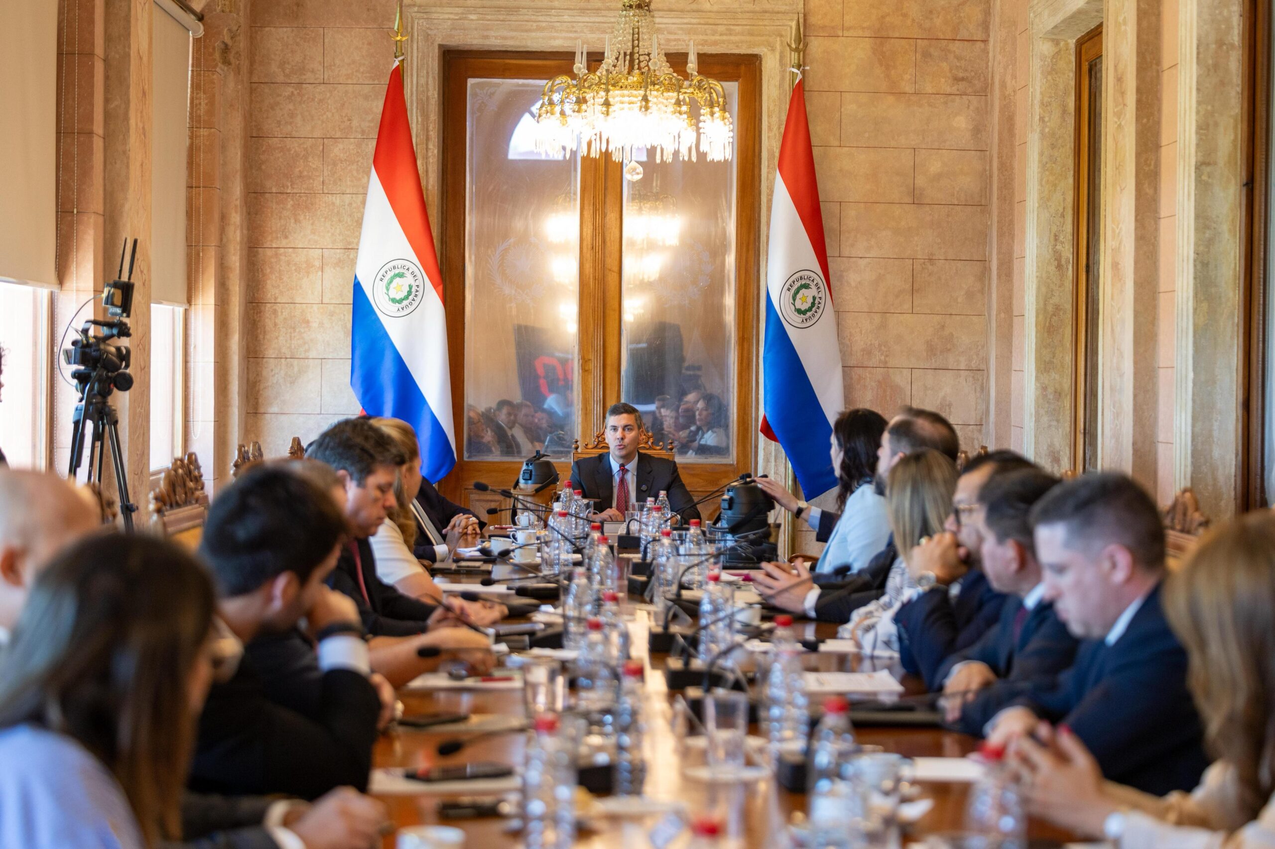 Reunión del Consejo de Ministros con el presidente de la República. Foto: Gentileza.