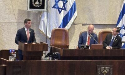 Acto oficial de inauguración de la embajada paraguaya en Jerusalén. Foto: Gentileza.