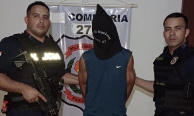 Moisés Domínguez detenido. Fotos: Policía Nacional.