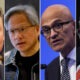 Elon Musk, Jensen Huang, Satya Nadella y Warren Buffett.