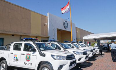 Nuevas patrulleras de la Policía Nacional. Foto: Ministerio del Interior.