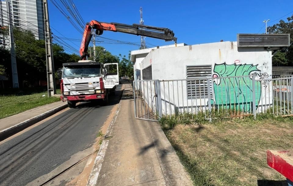 Trabajos en el túnel Itapúa. Foto: MOPC.