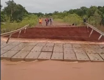 Puente Tacuary en Itapúa. Foto: Captura.